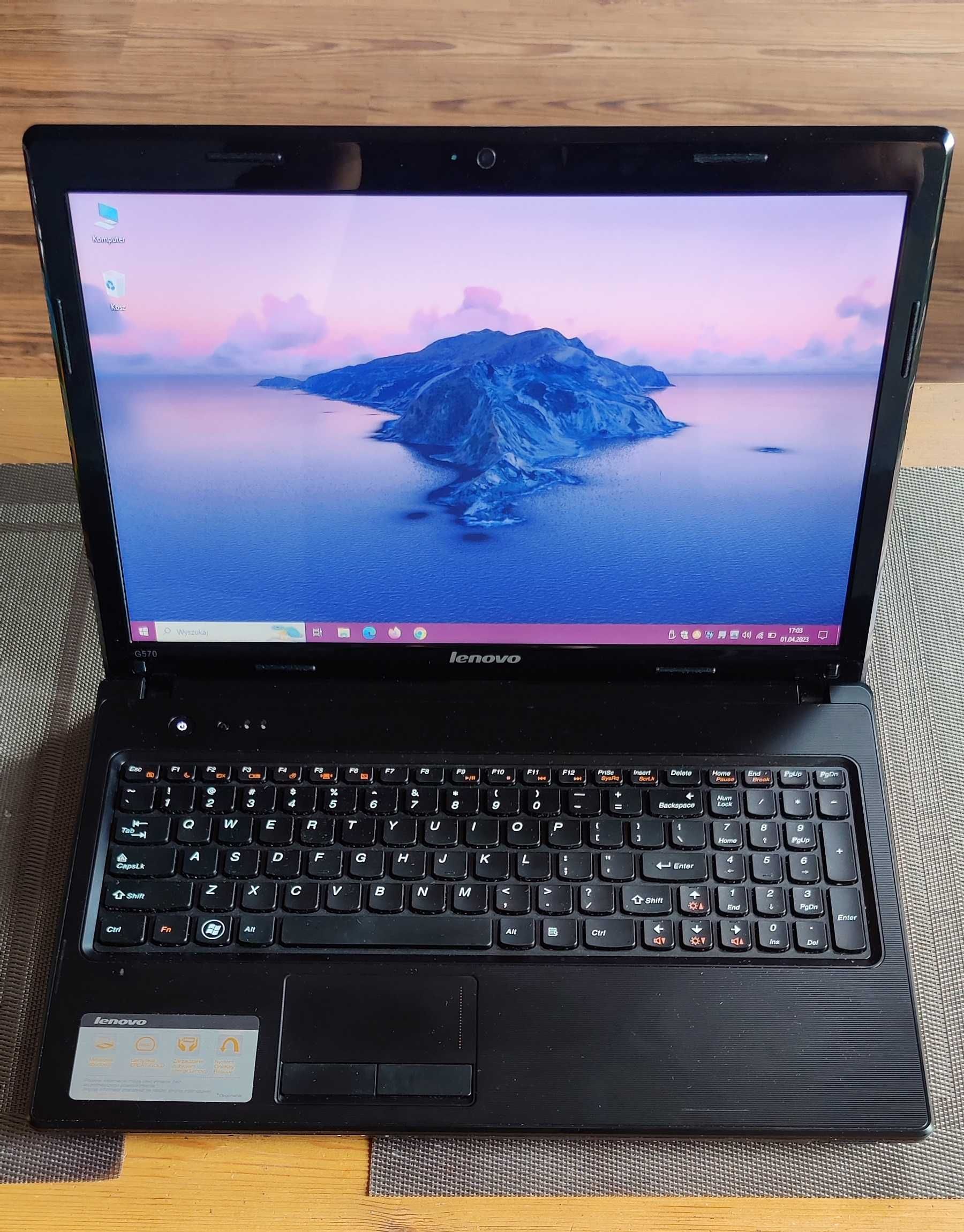 Lenovo G570 - 15,6 cala -Core i5 4x3,00 GHz -4GB Ram -256GB SSD -Win10