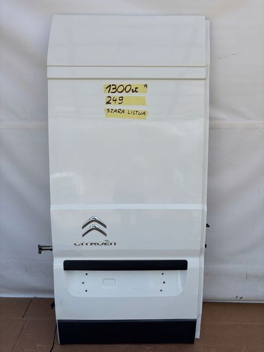 DUCATO BOXER JUMPER 06- drzwi tylne tył LEWE H2 Białe EWP 249 190cm