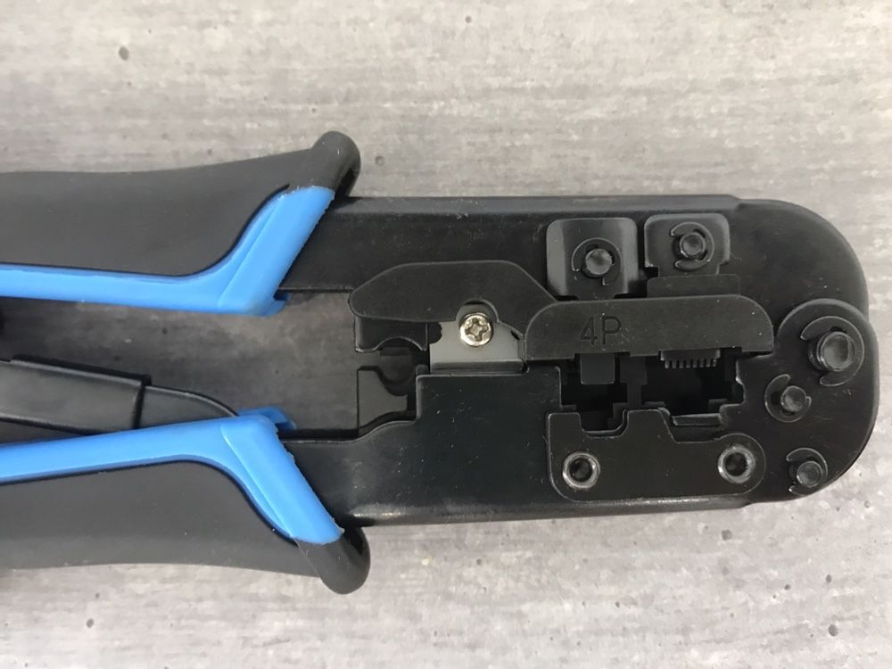 ХІТ Кримпер Обжимка Инструмент для обжима Интернет кабеля разъёма Rj45