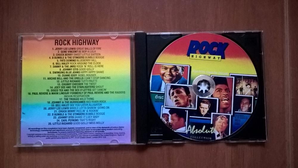 Cd de musica "Rock Highway" Absolute Collection