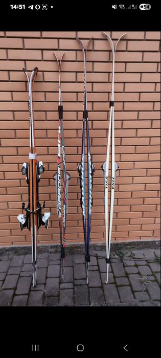 Лижі бігові  палки Ботинки