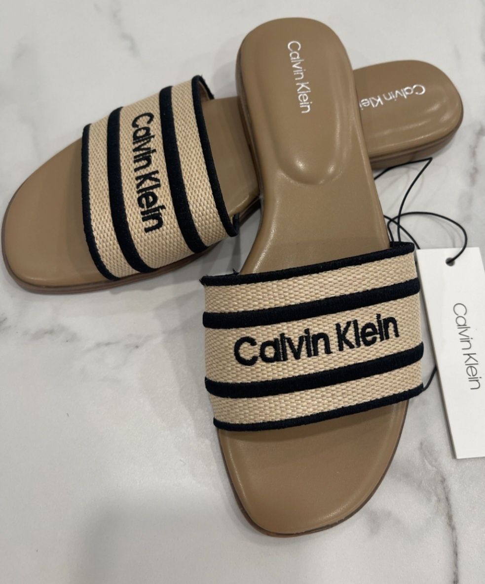 Шлепки Calvin klein 37 США 6