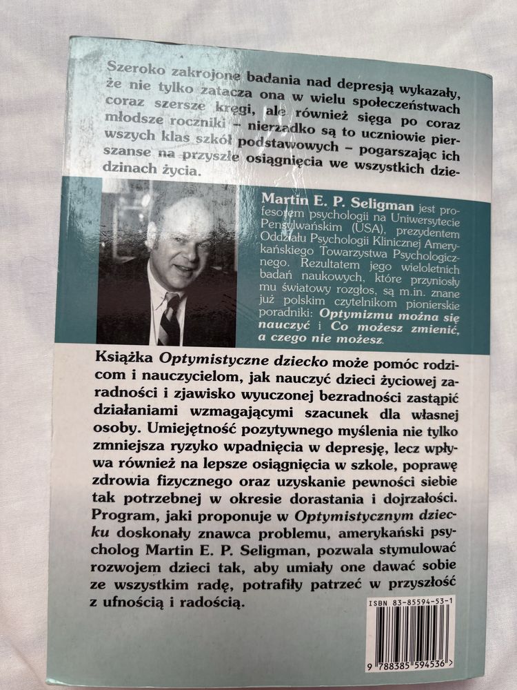 Optymistyczne dziecko Martin E. P. Seligman