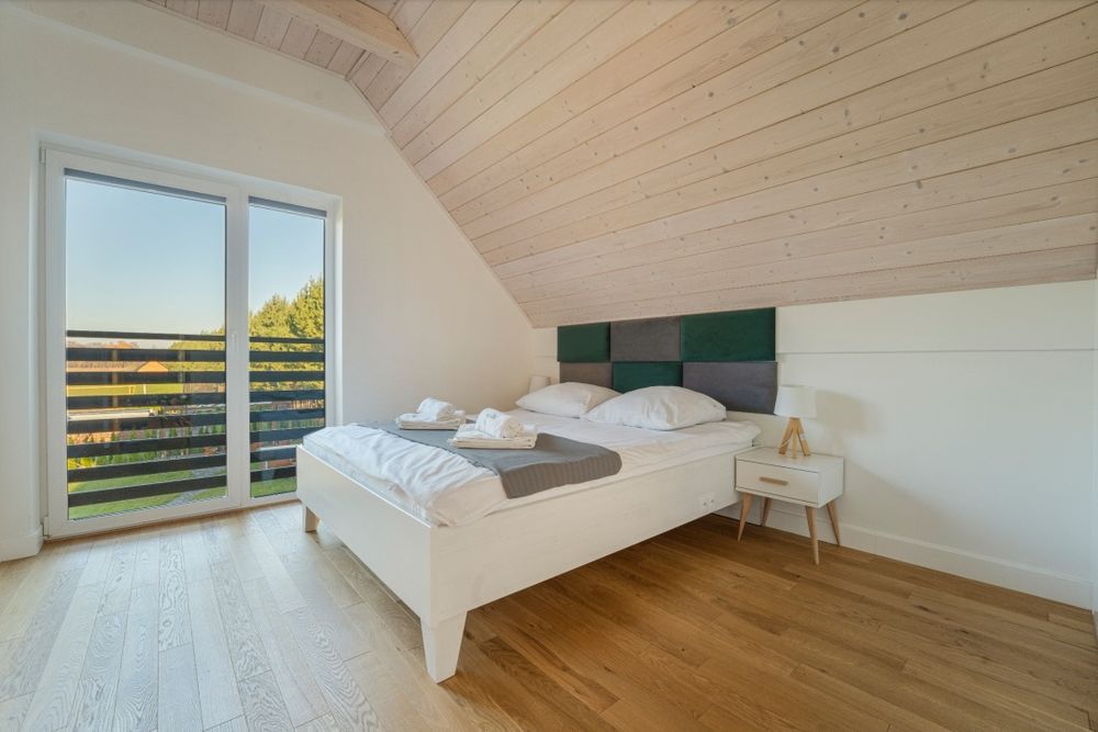 Forest House - dom nad jeziorem - sauna, jacuzzi, plaża, pomost, łódka