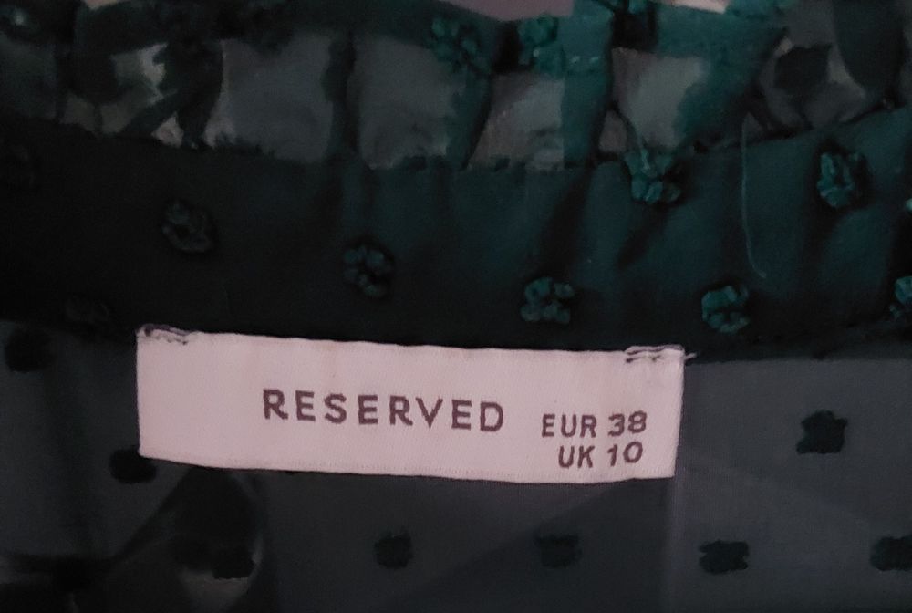 Sukienka firmy Reserved rozm. 38