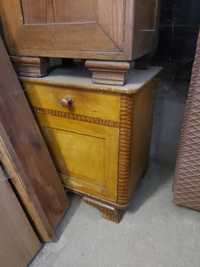 Stolik szafka nocna zabytkowy vintage prl stary