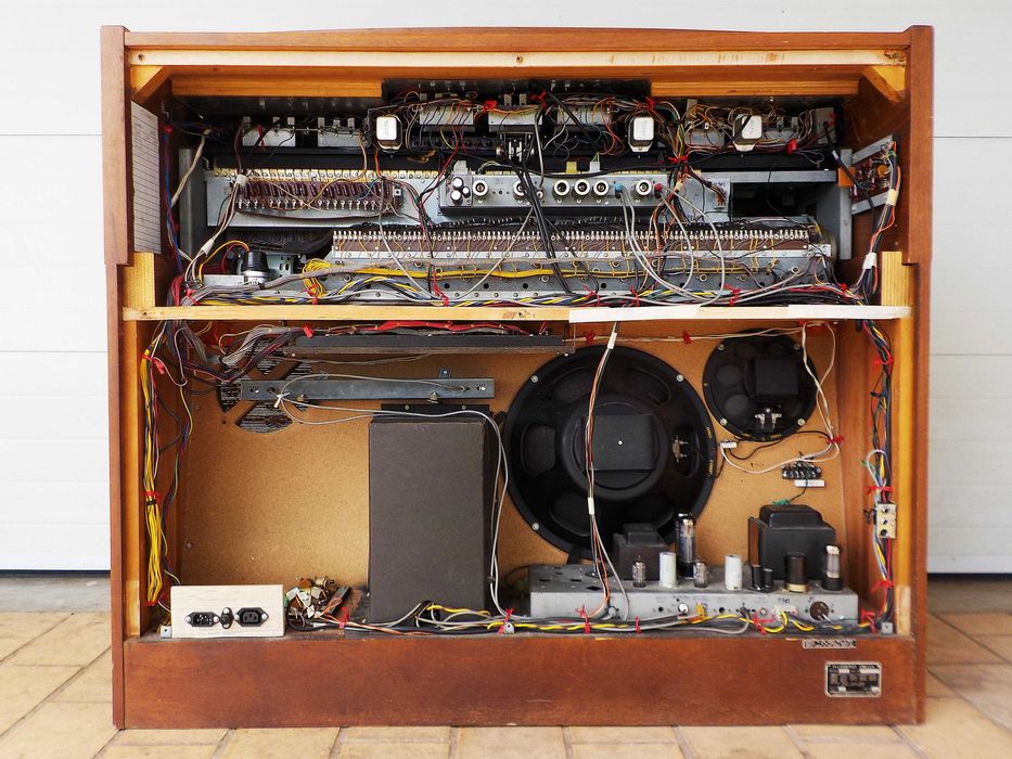 Hammond E112 Tonewheel foldback scanner tube USA -RARE