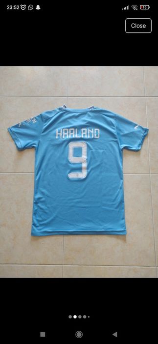 Camisola Manchester City Haaland 9