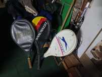 3 raquetes de tenis