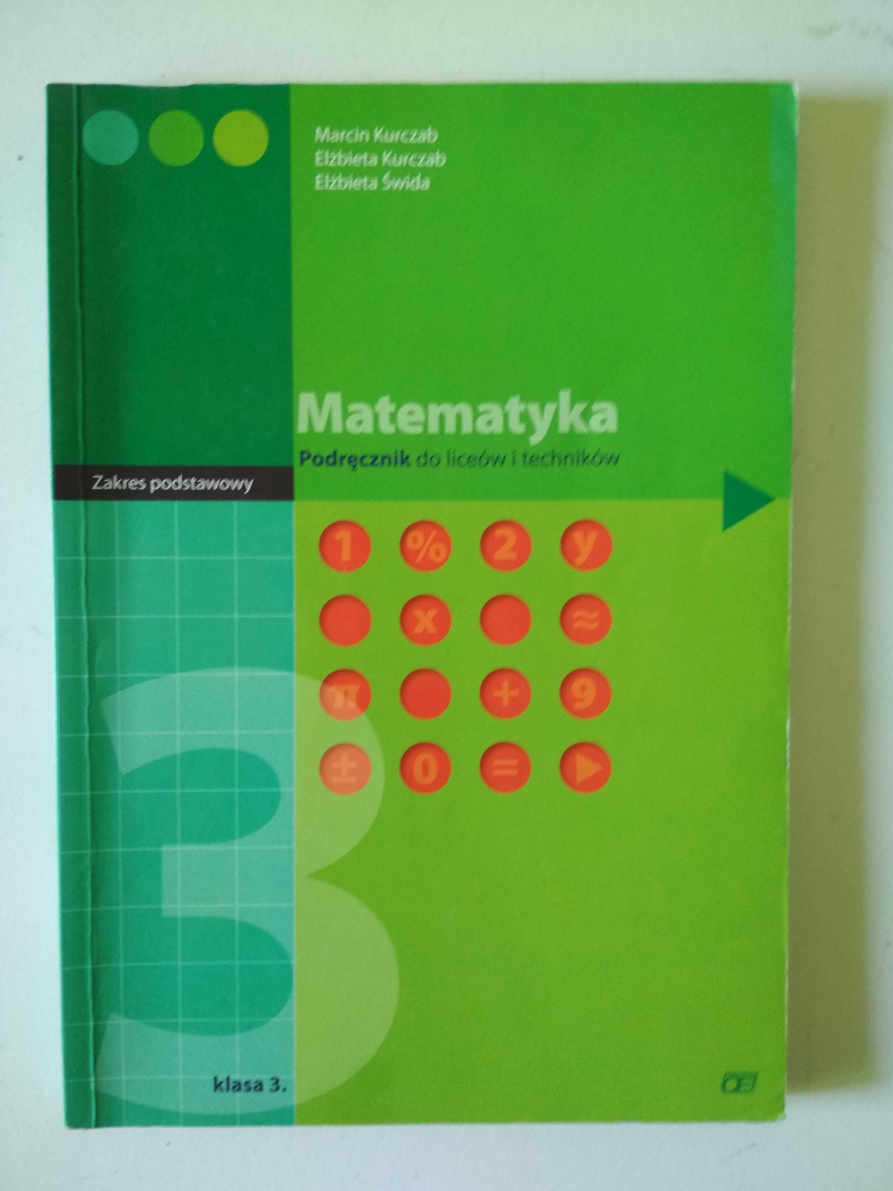 Matematyka 3 podstawowy Kurczab, Świda PODRĘCZNIK + ZBIÓR ZADAŃ