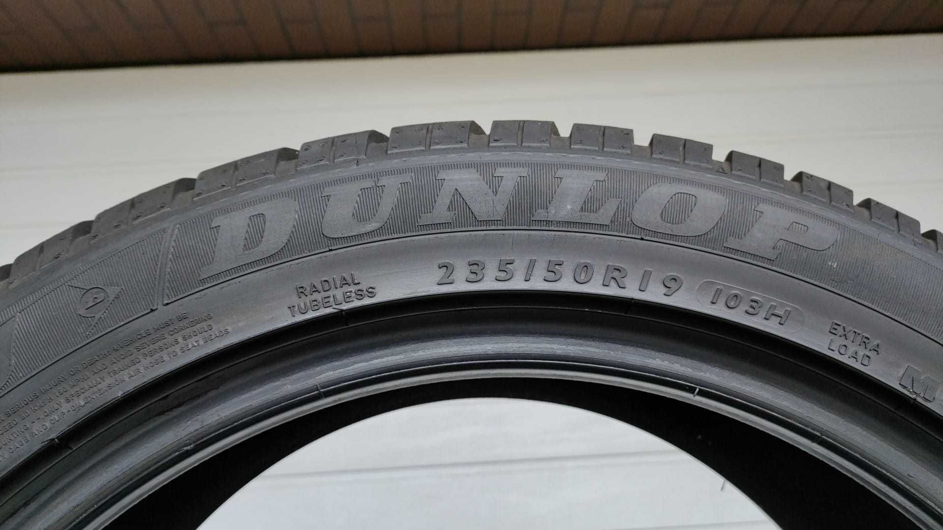 4 sztuki opony zimowe 235/50/19 Dunlop Sport 103HXL Runflat(GD881)