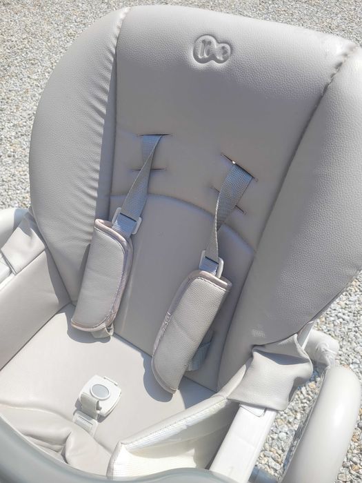 Kinderkraft "Yummy" krzesełko do karmienia SZARE