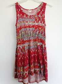 Kolorowa sukienka rozmiar 152