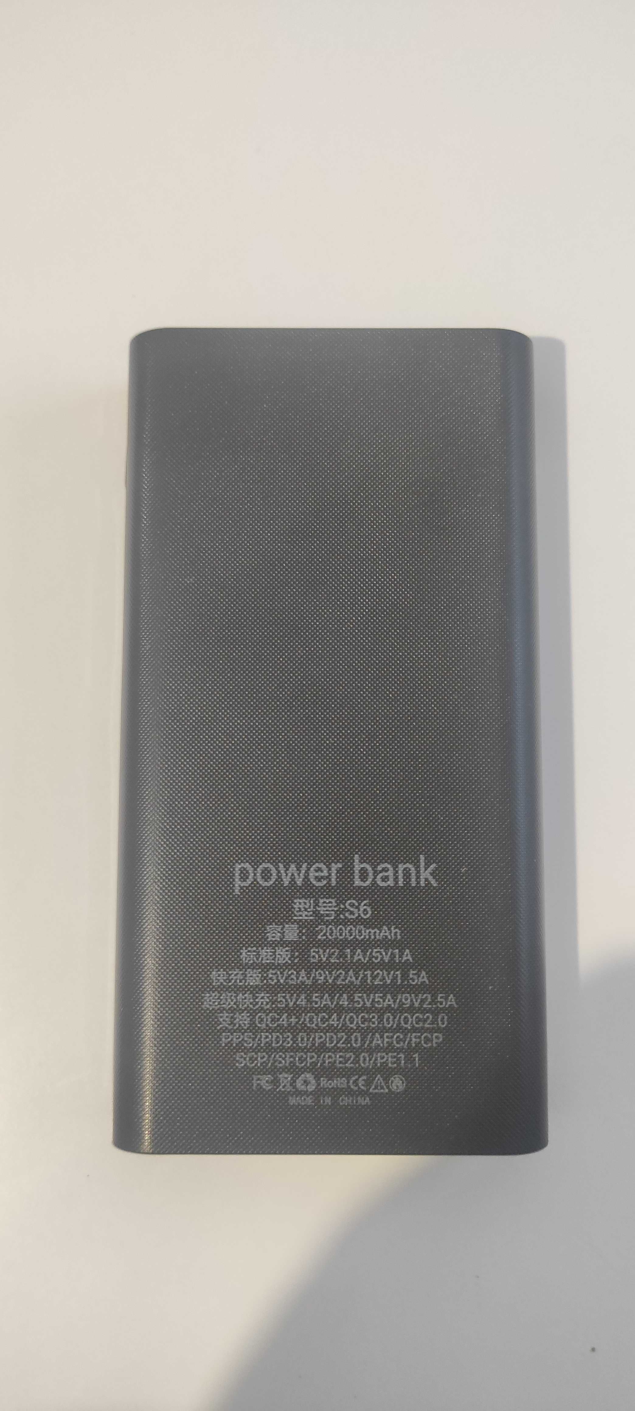 Power bank Павер банк 15000 mаh, чесна місткість 6х18650 Samsung