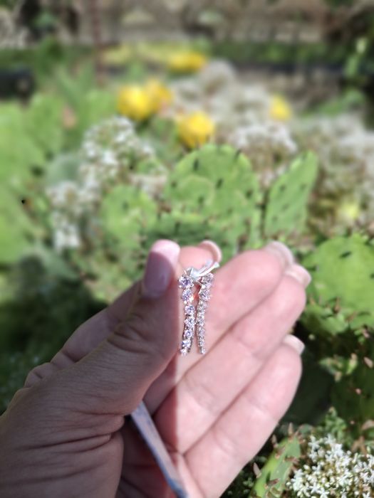 Серёжки каффы. Нереально блестят!