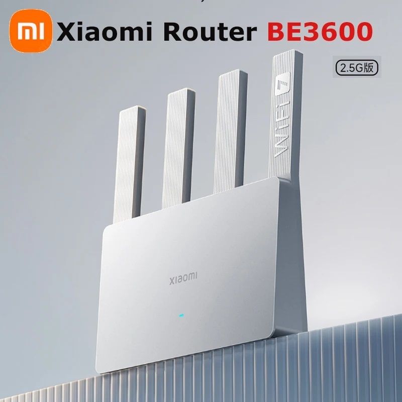 Роутер Xiaomi BE3600 WiFi 7, Xiaomi AX3000T WiFi 6