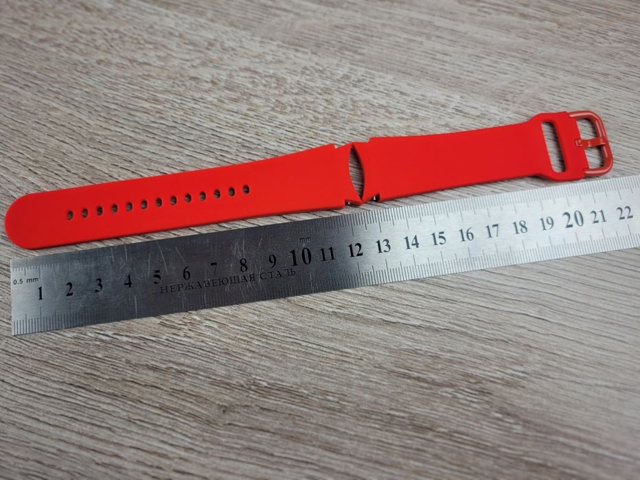 • БЕЗ ЗАЗОРІВ • Силіконовий ремінець Galaxy Watch 4/5/6/7 Sport Band