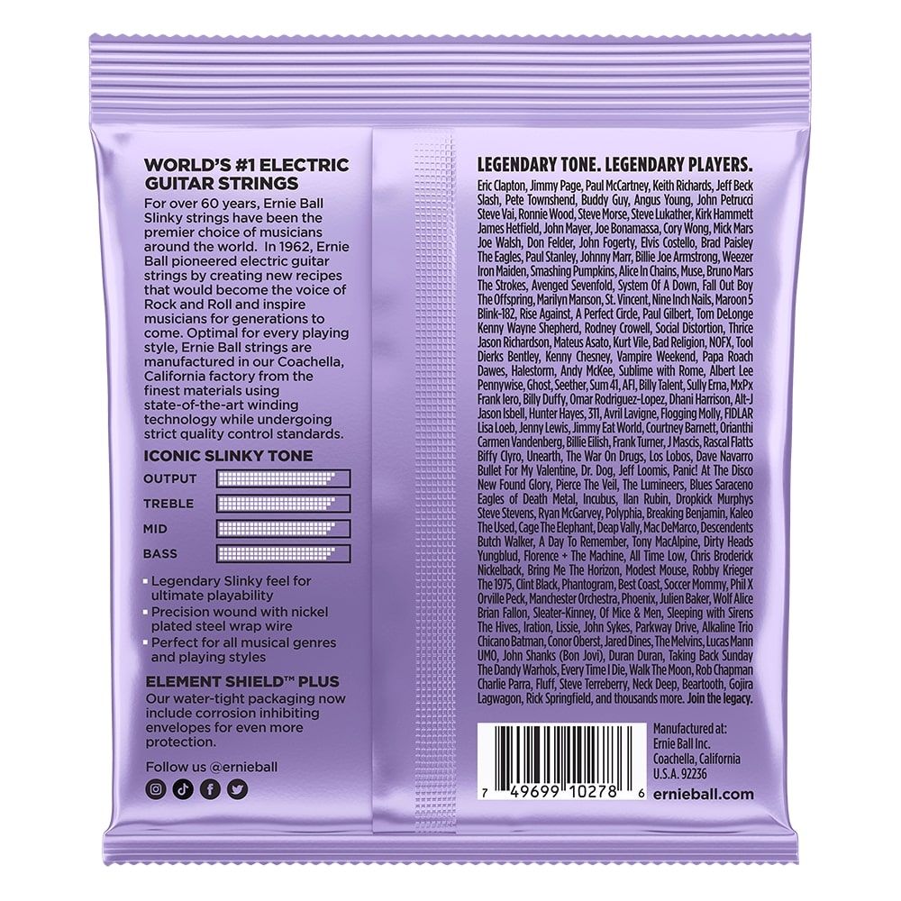 Ernie Ball 2227 (10-48) Ultra Slinky (struny do gitary elektrycznej)
