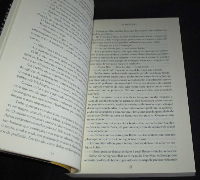 Livro O Atentado David Baldacci Clube do Autor