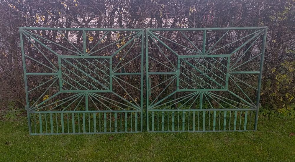 Brama wiazdowa 320x150cm stalowa używana