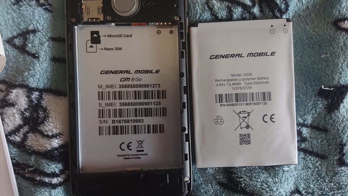 General mobile GM 8 go