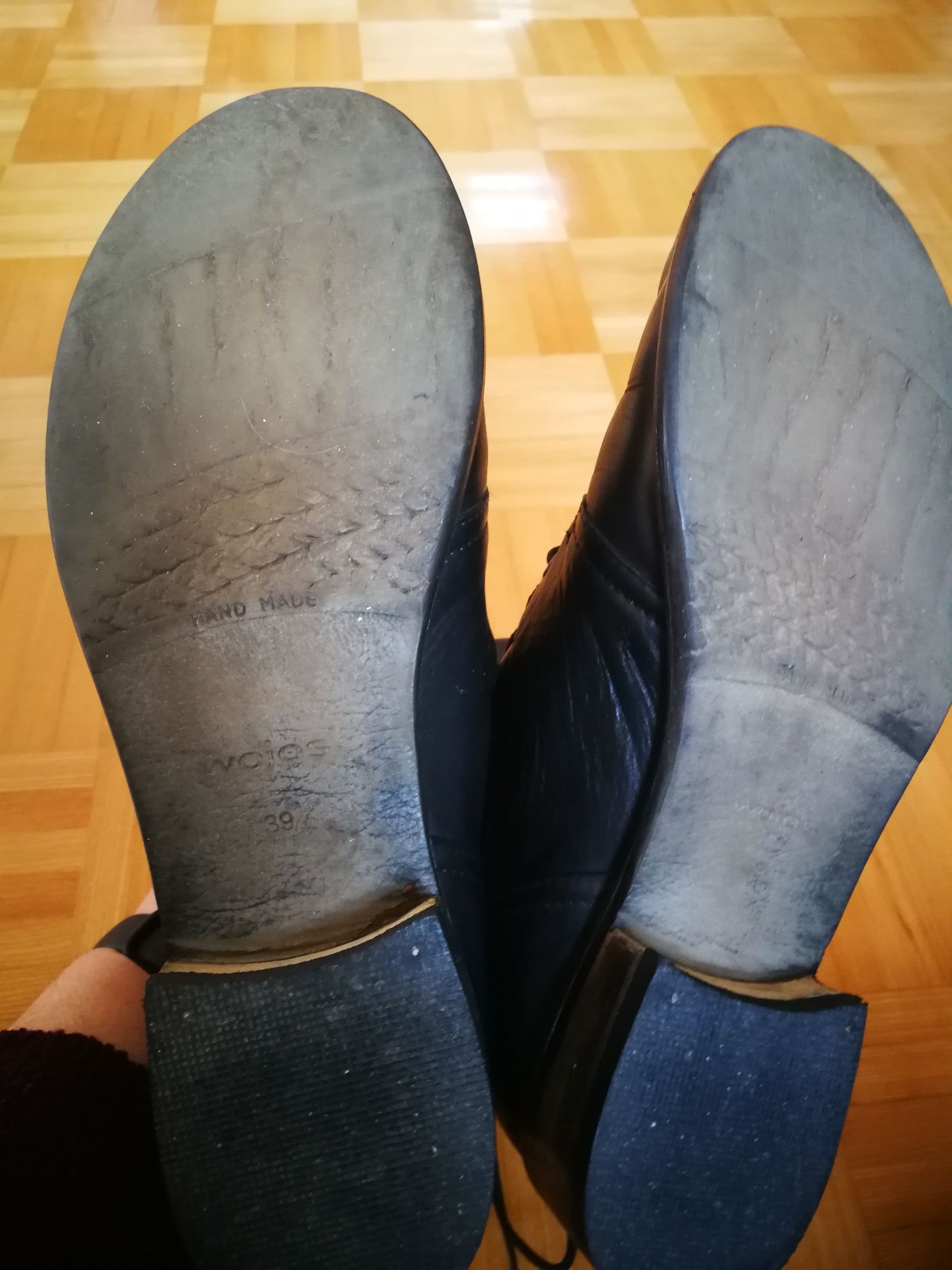 Botki, trzewiki buty damskie Wojas, rozmiar 39