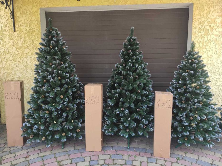 AКЦІЯ‼️ Ялинка штучна Кармен з шишками, искусственная елка
