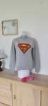 Szara damska bluza nadruk Superman Cedar Wood State, roz xs