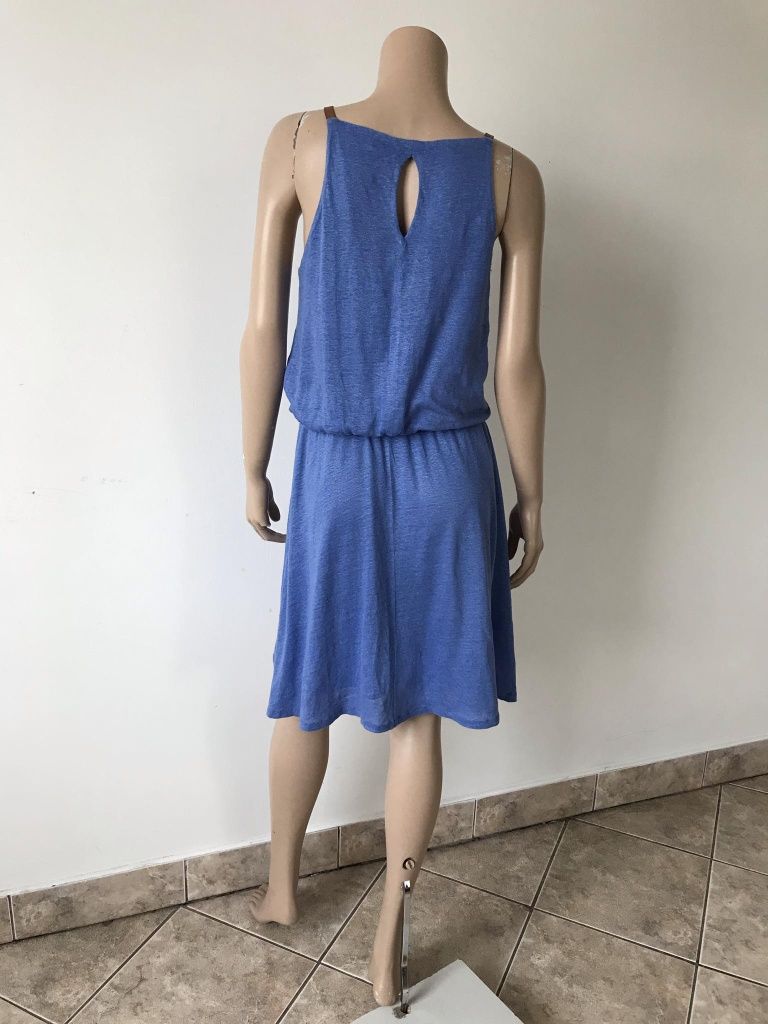 Massimo Dutti sukienka M 100% len