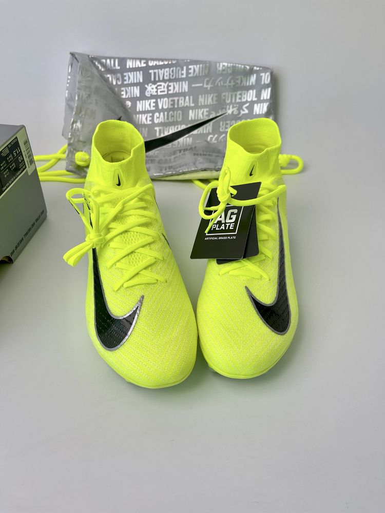 Оригинал Nike Zoom Mercurial Superfly 10 Elite AG - Pro (FQ8339 700)