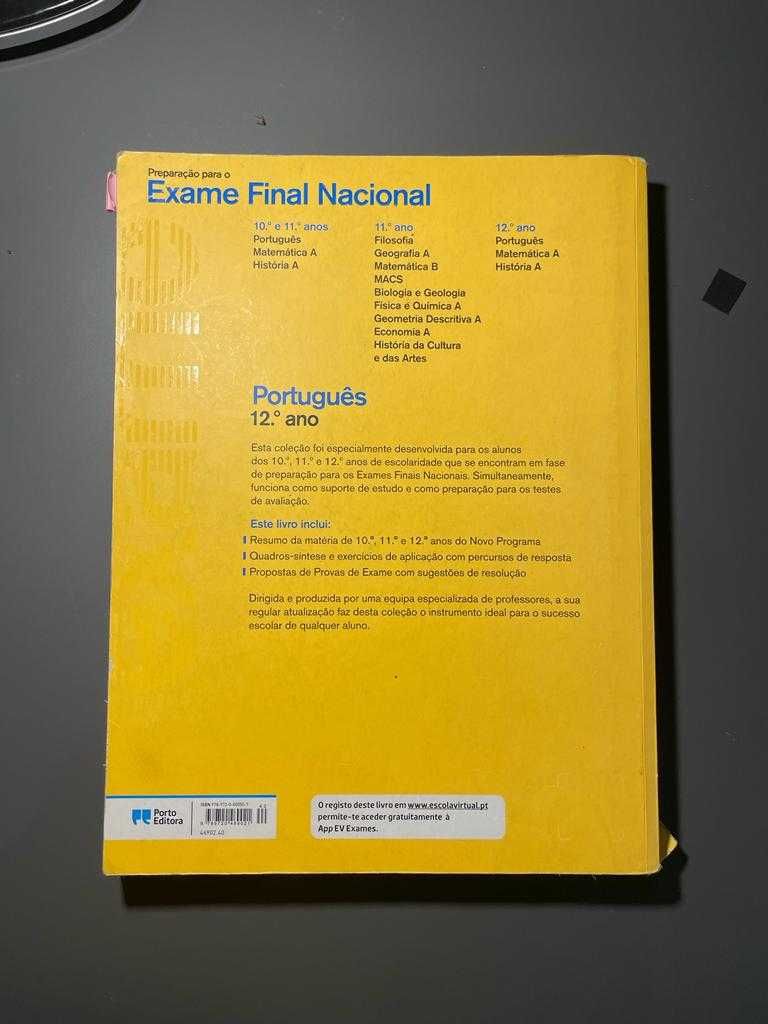 Livro de preparação de exame Português