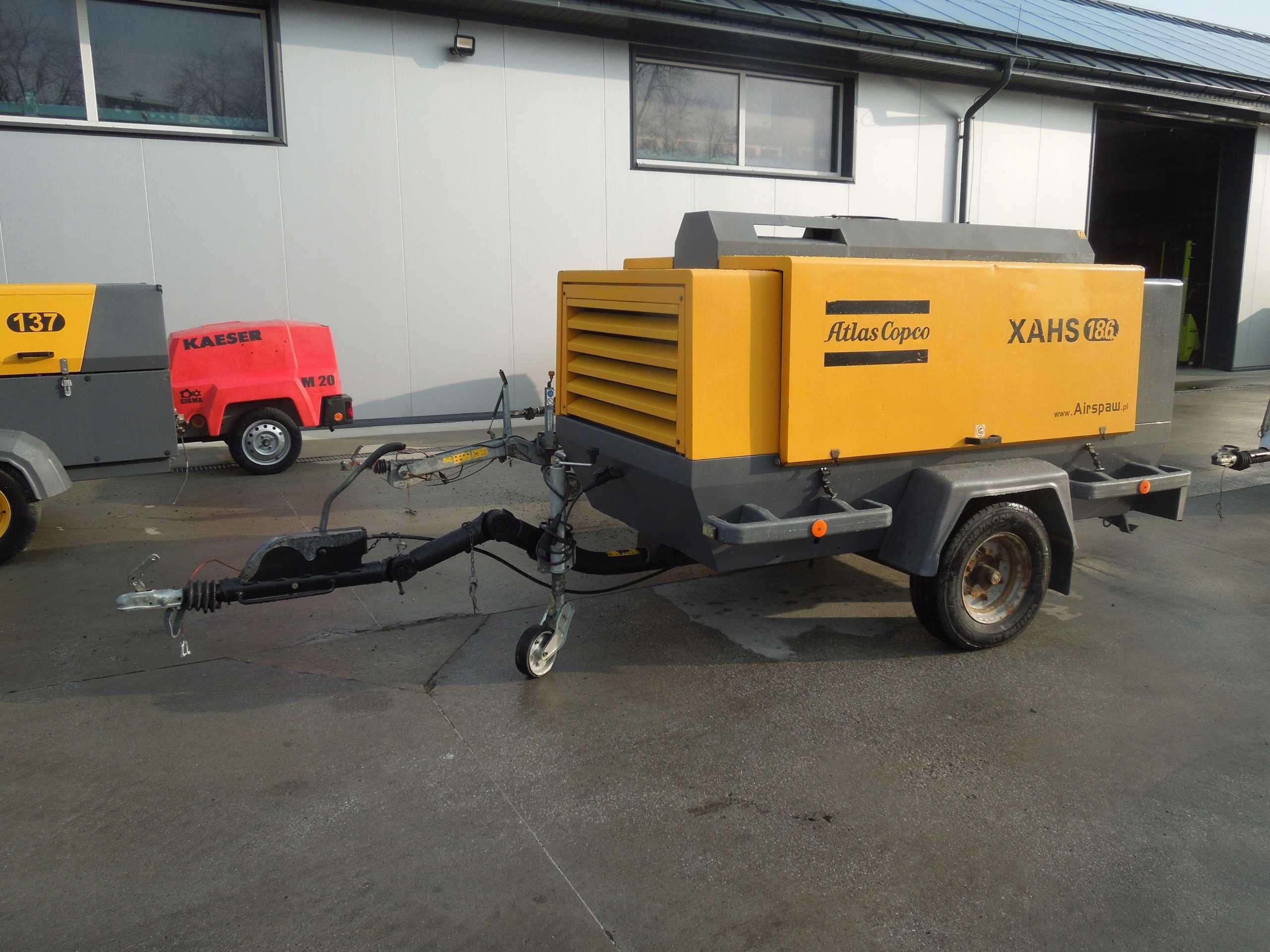 Sprężarka / Kompresor Atlas Copco XAHS186