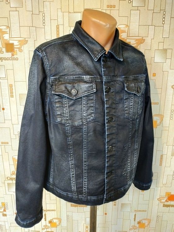 Куртка джинсовая MAC Германия коттон пропитка стрейч p-p XL(ближе к М)