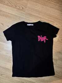 футболка котон хлопок Dior оригинал размер S M женская новая