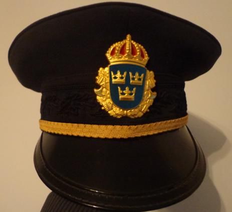 Chapéu Polícia Suécia (artigo de colecção)