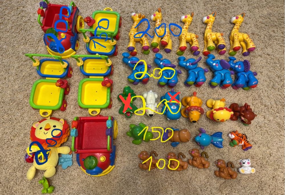 Одразу пишіть, домовимось Левеня іграшка фішер прайс