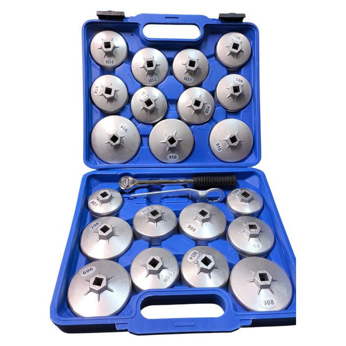 Набір литих ключів для масляних фільтрів 23шт Набор съемников фильтров