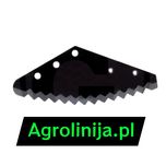 Noż GRANIT AVM  – Napawane zęby, 6 mm, do paszowozów Wzmocniony