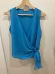Top Musseline Azul