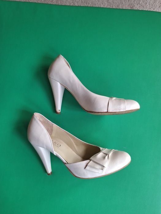 Buty damskie ślubne Ryłko r. 38