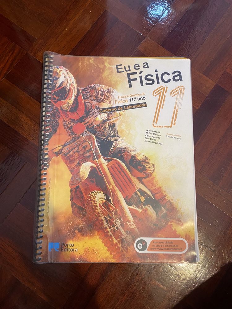 Caderno de laboratório+caderno de atividades Eu e a Física 11