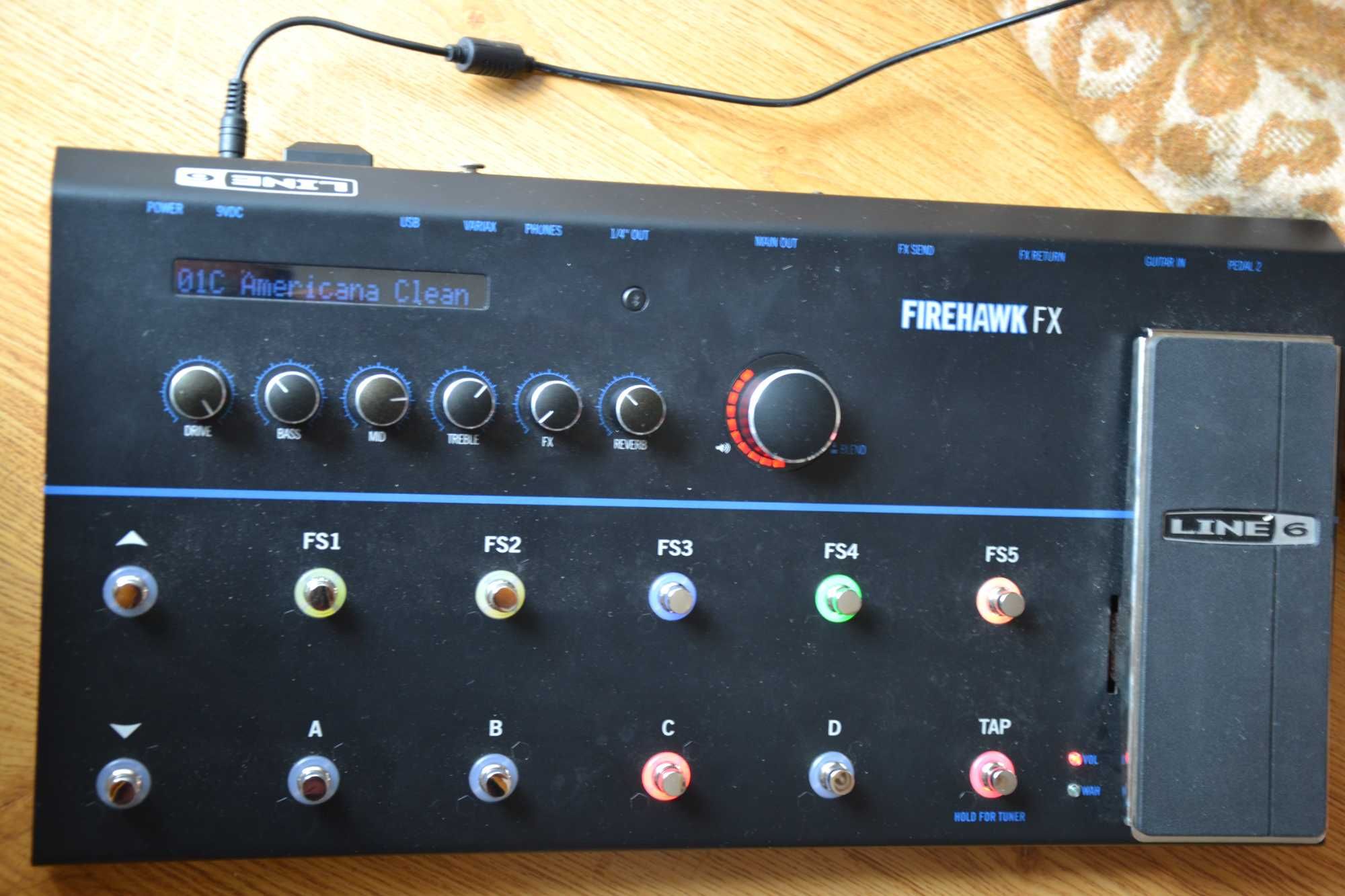 Line 6 Firehawk FX Multi-Effect and Amp Modeler