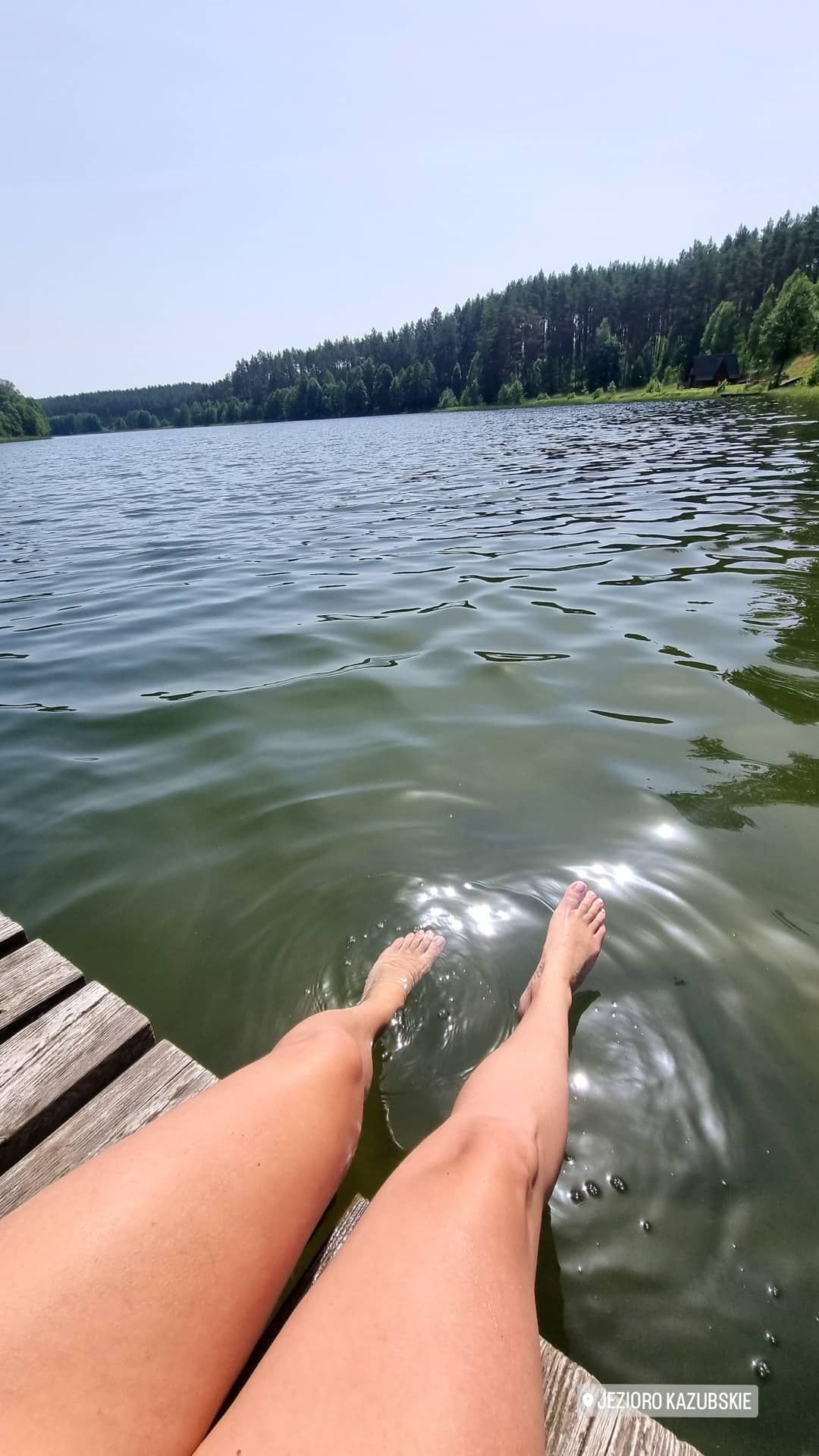 Domek letniskowy nad jeziorem Bory Tucholskie