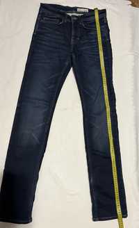 Утепленные джинсы подростковые, размер S, рост 172 см