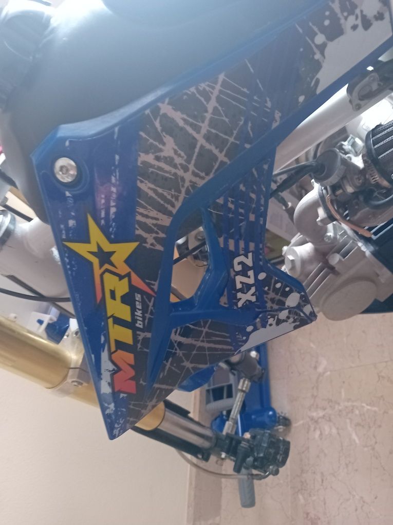vendo pit bike 125 xz2 mtr (mota impecável e de 20221)