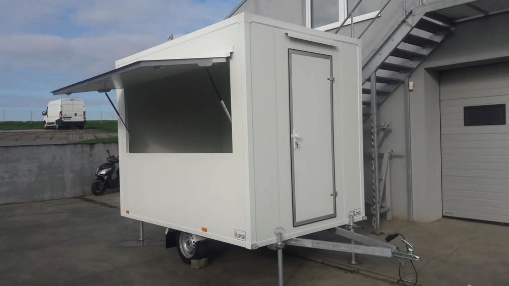 Przyczepa 3m x 2m Handlowa  Przyczepa 3m x 2m Nowa Handlowa 13 900 zł netto gastronomiczna