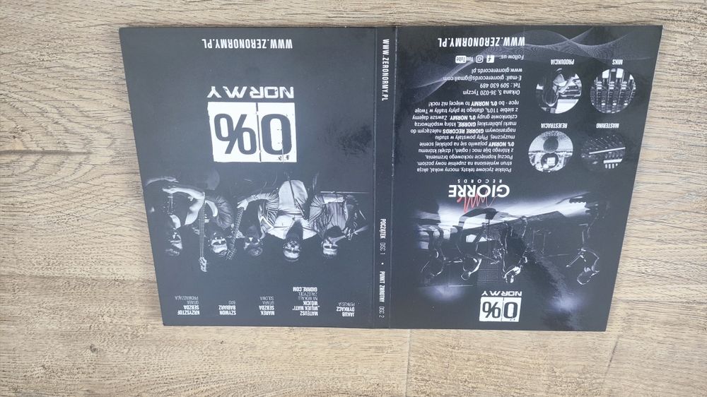 0 % Normy zestaw dwupak dwie płyty  Początek i Punkt Zwrotny
