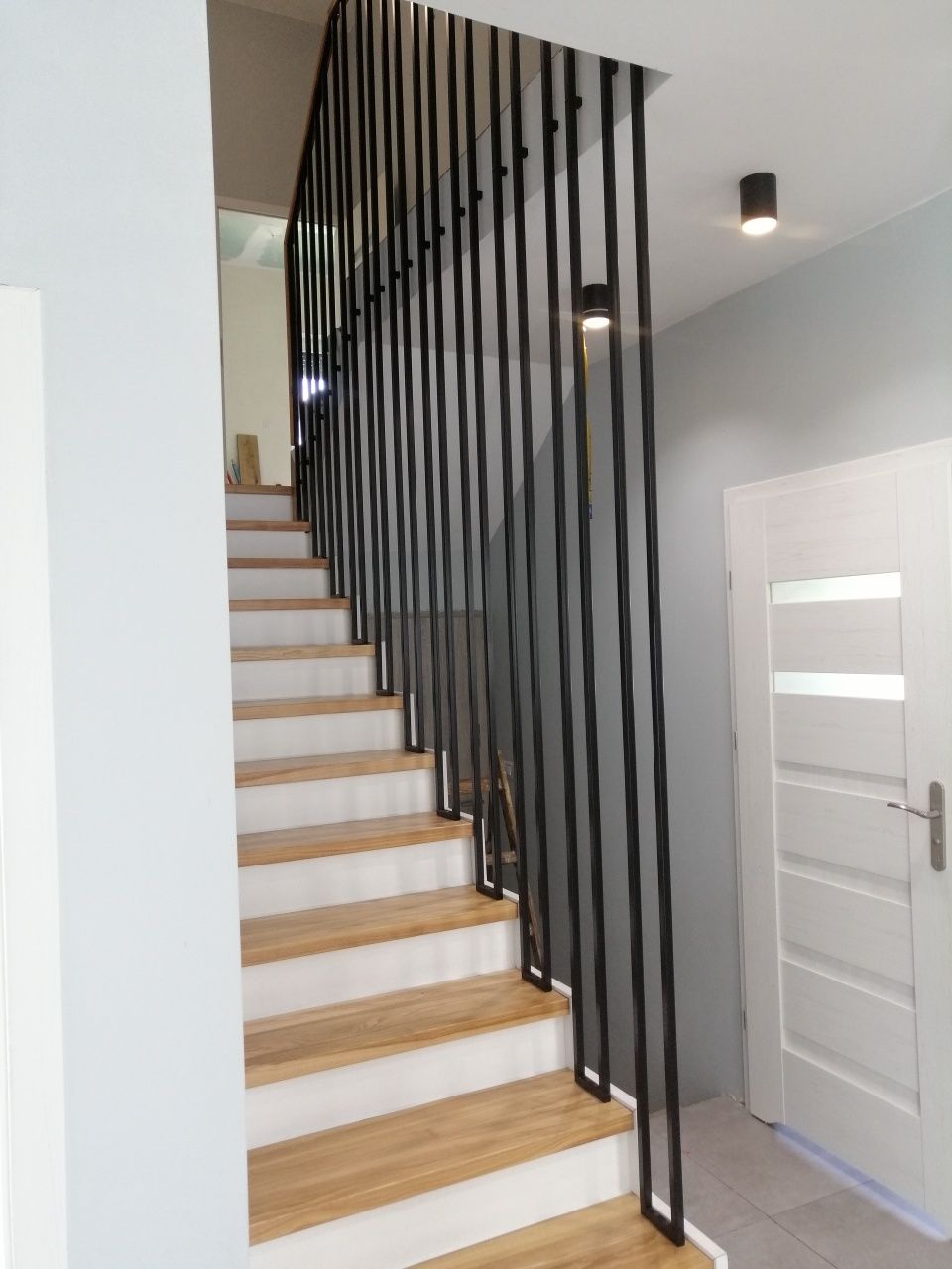 Barierka harfa lamele loft nowoczesne
