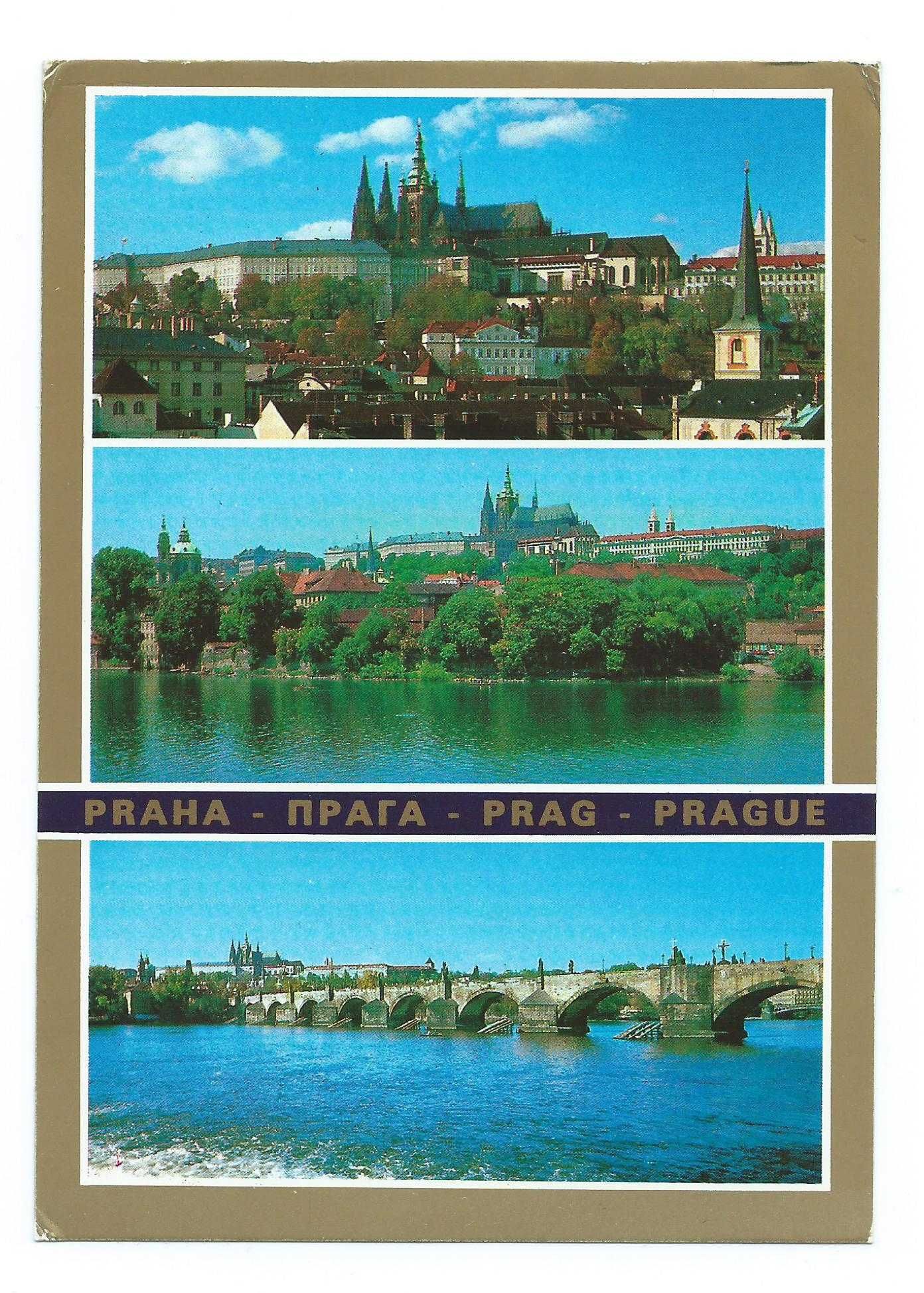 Pocztówka Czechosłowacja - Praha - z obiegu 1