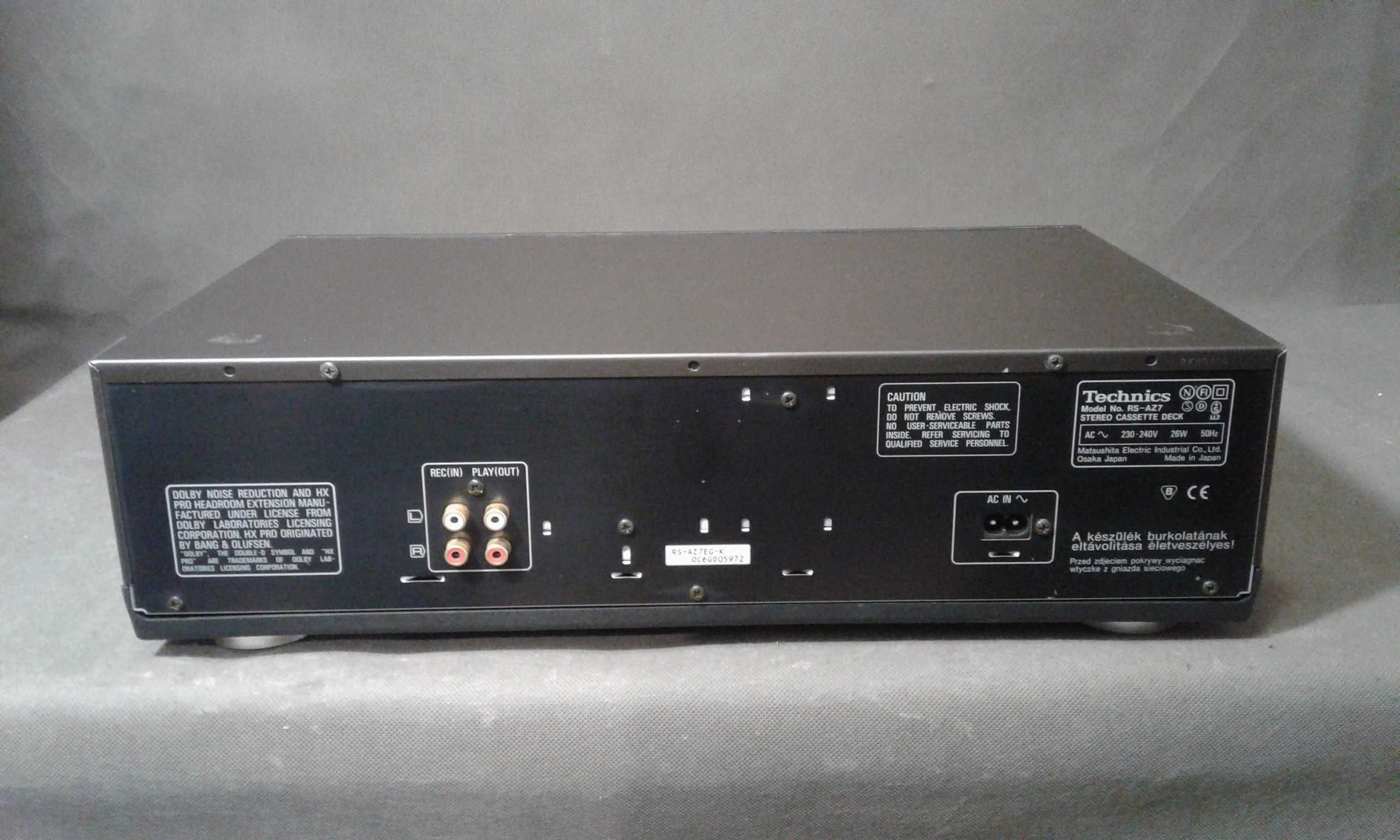 TECHNICS RS-AZ7,magetofon kasetowy